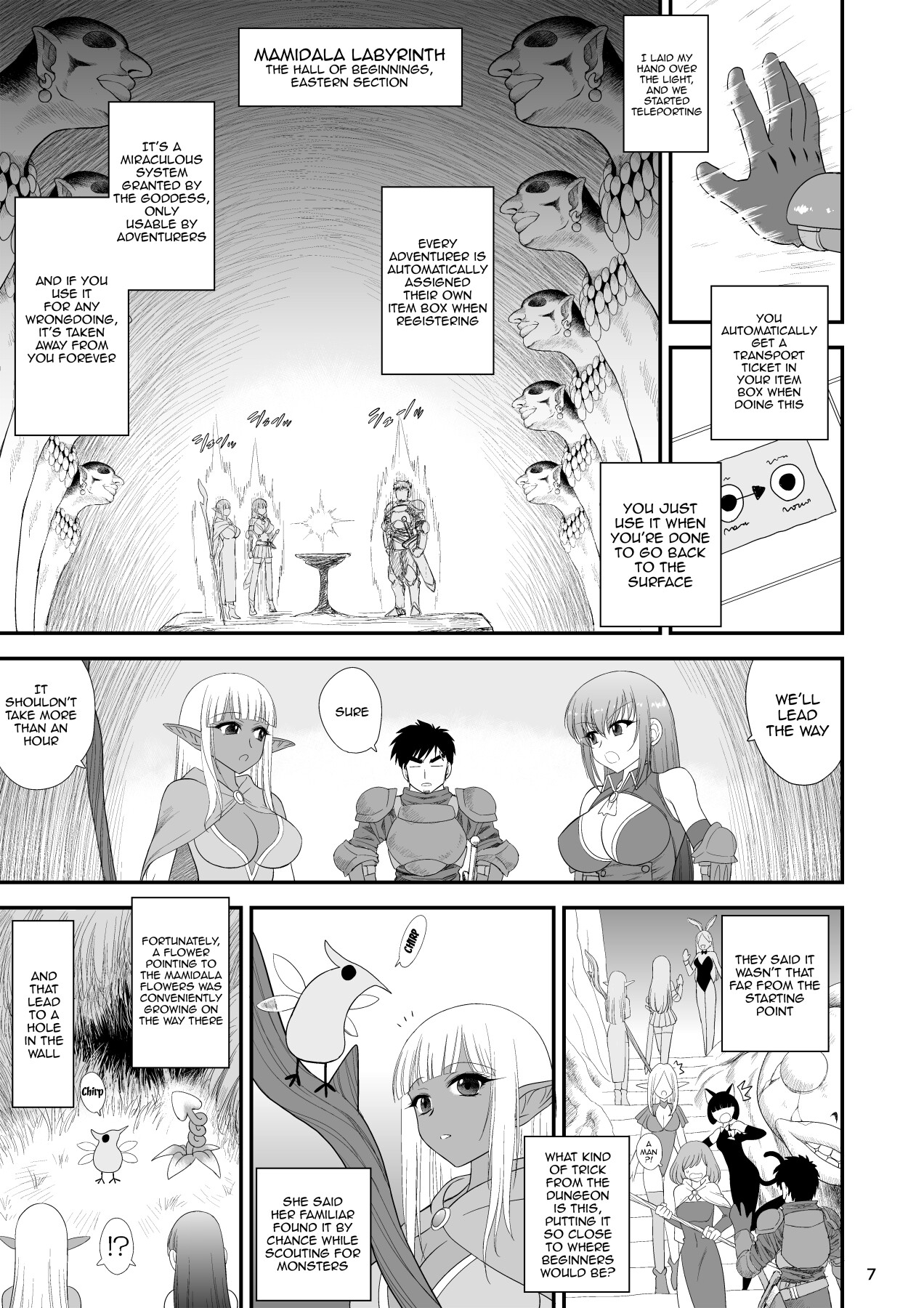 hentai manga Mami\'s Dungeon 2 - Lesbian Adventurer Edition